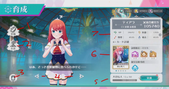 Viewing details for a single witch